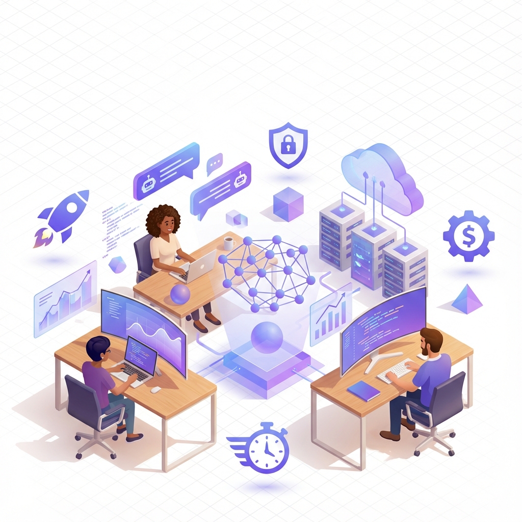 AgenixChat for Startups - AI Infrastructure Visualization